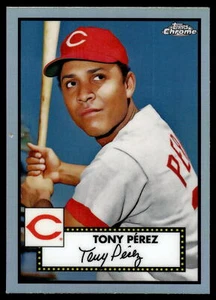 Topps 2021 cromo platino aniversario refractor Tony Pérez #661 - Imagen 1 de 2
