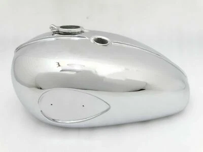 Gas Tank For Bsa A65 1968-69  Usa Specification 2 Gallon In Chrome (Fuel Tank) - Image 1 of 4