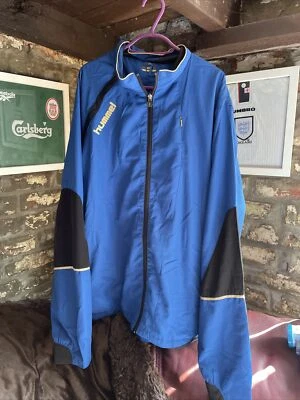Hummel Windbreaker Tracksuit Track Jacket Blue Large L - Image 1 of 4