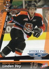 2009/10 Medicine Hat Tigers - LINDEN VEY [Adler Mannheim] DEL