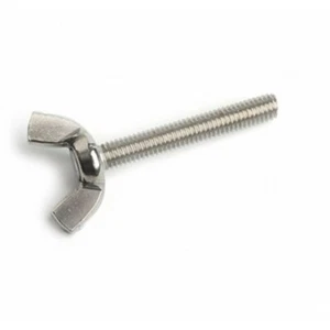 DIN316 A2 / T304 Stainless Steel Wing Bolts Butterfly Screw M4 M5 M6 M8 - Picture 1 of 2