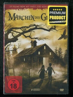 Märchen des Grauens DVD Box, 15 Horror Filme Sammlung.Halloween/Grimm(NEU)FSK 18 - Bild 1 von 2