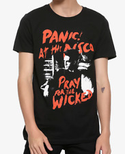 Panic At the Disco PATD Rock Band Homme T-shirt noir taille S à 3XL 100% coton