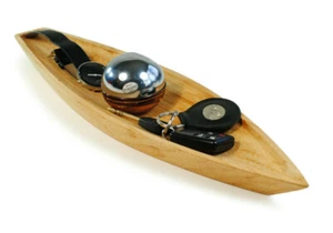 Barkassse Brot Frucht Schale Snackschale Schlüssel Ablage HOLZBOOT Yacht Look - Bild 1 von 11