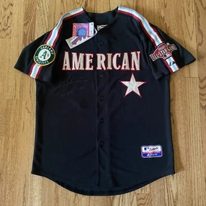NWT 2004 Oakland Athletics A's Tim Hudson All Star ASG Majestic Jersey sz Large - Picture 1 of 13