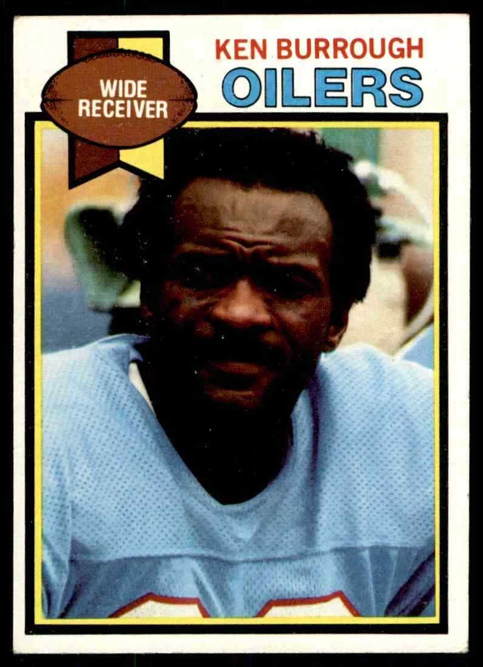 1979 Topps Ken Burrough Houston Oilers #164 - Image 1 of 2