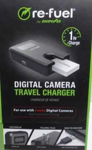 Digipower - Camera Charger for Canon Batteries (NB4L, NB6L, NB8L) - Picture 1 of 6
