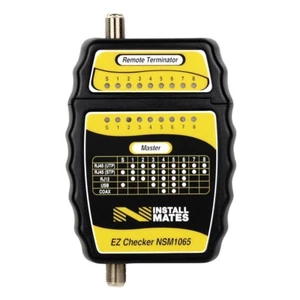 InstallMates™ EZ Checker (Tests F, RJ12, RJ45 Cables) - Picture 1 of 4
