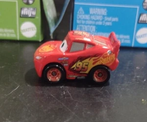 CARS MINI  RACERS-LIightning mcqueen rusteze  racing DISNEY PIXAR  OPEN BOX  # 6 - Picture 1 of 2
