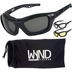 WYND Blocker Motorcycle Sunglasses Sports Boating Motorsports Driving Glasses