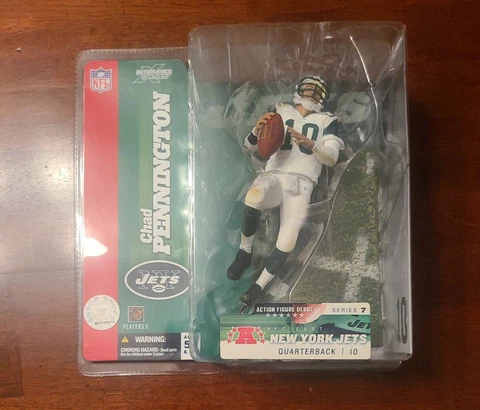 Chad Pennington New York Jets McFarlane Series 7 Action Figure New Cover