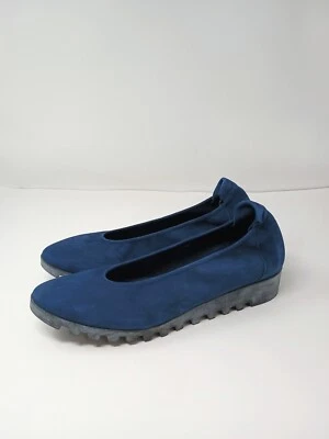 Arche Lomiss темно-синий нубук на танкетке женщин 10 EU 41 - Изображение 1 из 4
