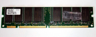 128 MB SD-RAM 168-pin PC-133 non-ECC CL3 'Hynix HYM71V16635HCT8-H AA' - Image 1 of 2