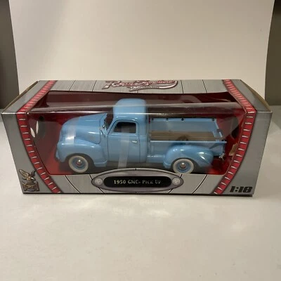 GMC 1950 camioneta azul claro escala 1:18 diecast por firma de carretera 92648 sellada Foto 1 de 4