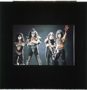 Kiss Original Foto 35mm Dia Paul Gene Ace Eric Creatures Album Tour 1982 #3 - Bild 1 von 1