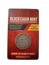 1 Oz DogeCoin Antique 2021 Chad Blockchain Mint