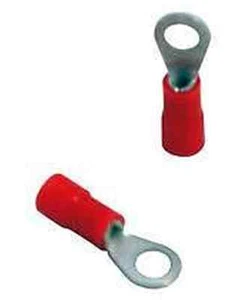 CAPICORDA PREISOLATI AD OCCHIELLO ROSSO FORO 3MM PER CAVO UNIPOLARE 0,25-1,5 MMQ - Foto 1 di 1