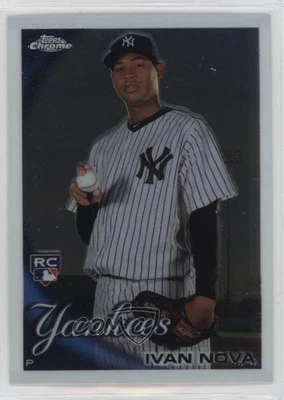 2010 Topps Chrome Ivan Nova #214 Rookie RC - Image 1 of 2