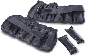 Pesas de tobillo ajustables CAP Barbell | Par de 10-20 lb | Negro 10 libras, - Imagen 1 de 3