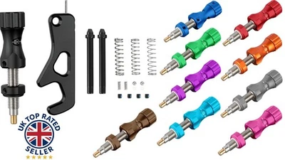 Tec Maxx Tiro con l'arco Micro Click Pulsante di Precisione Tuffatore Berger Recurvo - Immagine 1 di 4