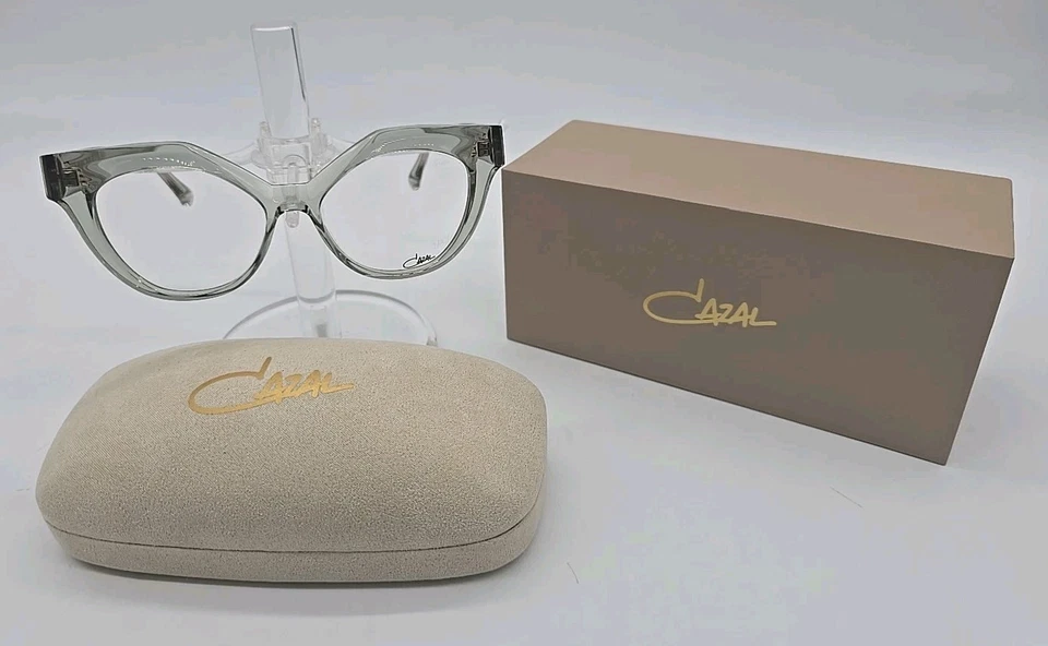 Cazal Mod 5000 眼镜框 Col 002 绿色金色 52 16 140 毫米全新带盒 — 第 1/4 张图片