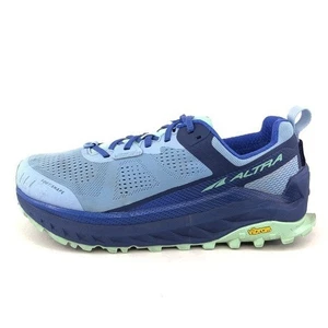 Altra Olympus 4 Trail Running Shoes Womens Size 9 EUR 40.5 Navy Light Blue - Picture 1 of 14
