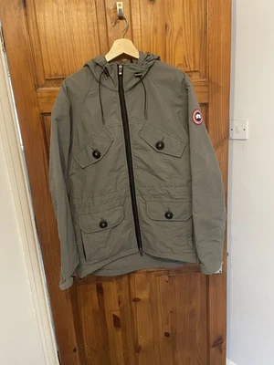 Canada Goose Grey Pewter  Men’s Redstone Jacket Medium Discontinued Rare Used - Image 1 of 4