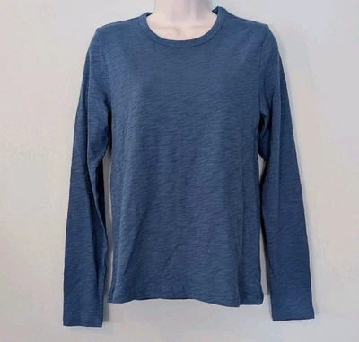 Camiseta Top Lilla P Manga Larga Cuello Redondo Azul Almirante Para Mujer Pequeña Nueva/DEFECTUOSA Foto 1 de 4