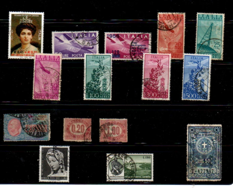 ITALY LOT OF ASSORTED USED BACK OF BOOK - Image 1 of 1