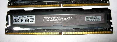 ONLY ONE Ballistix BLS8G4D240FSB.16FBD 8 GB (1x8GB) RAM DDR4 2400MHz 201622 - Image 1 of 3