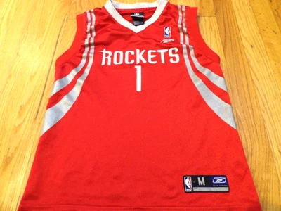 CAMISETA JUVENIL VINTAGE REEBOK NBA HOUSTON ROCKETS TRACY McGRADY TALLA M 10-12 Foto 1 de 4