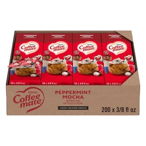 Nestle Kaffeesahnekännchen, Pfefferminz Mokka, flüssiges Milchkännchen einzeln, milchfrei, N... - Bild 1 von 7