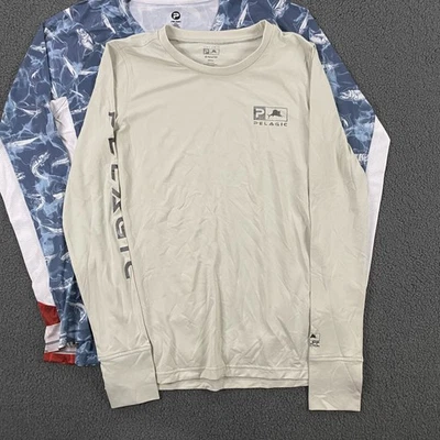 Camiseta de pesca Pelagic Vaportek para mujer pequeña 50+ UPF rendimiento de protección solar Foto 1 de 4