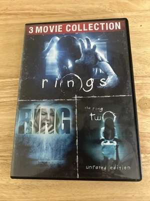 3-Movie Collection: The Ring / The Ring Two / Rings 3xDVD - Authentic US Release - Image 1 of 4