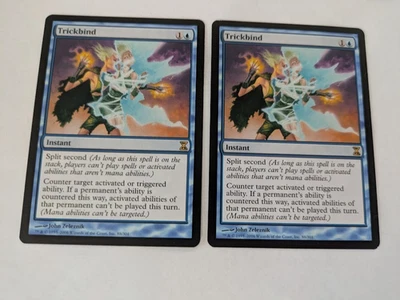 2 Trickbind Time Spiral MTG NM Free shipping with tracking - Image 1 of 2
