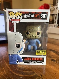 Funko POP #361 Friday the 13th Jason Voorhees Blue Jumpsuit Exclusive Box Issue - Picture 1 of 6
