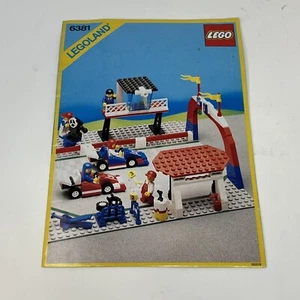 LEGO LEGOLAND: Motor Speedway 6381 Manual Instructions Only - Picture 1 of 4