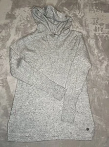 Royal Robbins Women’s Medium Hooded Sweater Wool Blend Super Soft Light Gray - Picture 1 of 4