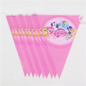 2.5 m my little pony Paper Birthday Banner Flag Decoration Party Supplies. - Picture 1 of 3