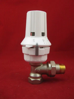 Danfoss Thermostatventil 1/2" Eck + Thermostatkopf  RAW 5010 Heizkörper Ventil - Bild 1 von 4