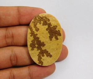 100% Natural Psilomelane Dendrite Druzy Cabochon Loose Gemstone 85 Cts. ME-6104 - Picture 1 of 5