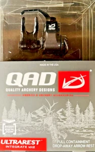NUEVO QAD Ultrarest Integrate MX2 RH Arco Flecha Reposaflechas MICRO Mathews Hoyt Elite Pse - Imagen 1 de 1