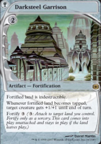 MTG - Darksteel Garrison - Future Sight - NM, English Magic FLAT RATE SHIP - Image 1 of 1