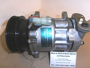 MGZR ZS ROVER 25 45TD 2.0 AIR CONDITIONING COMPRESSOR TSP0155177 1011 JPB100770 - Picture 1 of 1