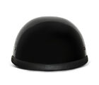 New Daytona Helmets Skull Cap EAGLE- W/ ROSE non DOT Motorcycle Helmet