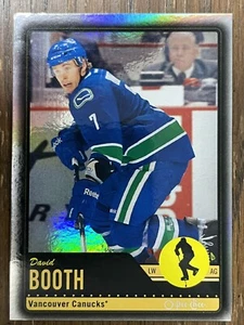 2012-13 O-Pee-Chee Black Rainbow Foil #386 David Booth 098/100 Vancouver Canucks - Picture 1 of 2