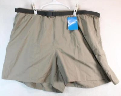 Columbia Sandy River Cargo Shorts Tan Size 3X AW4572-221 Brand New - Image 1 of 4