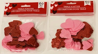 Mesa Dispersión Brillo Espuma Corazones Amor Boda Compromiso Fiesta 120 ¡Envíos Rápidos! Foto 1 de 4