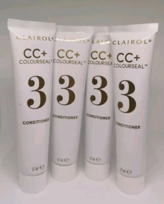 Clairol CC+ COLOURSEAL Conditioner 57ml x 4 New Unused  - Image 1 of 4