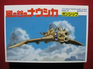Nausicaa Valley Of The Wind Gunship 1/72 Model Kit Studio Ghibli Vintage Anime - Picture 1 of 3